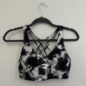 Mossimo Supply Co. Black and Gray Sports Bra